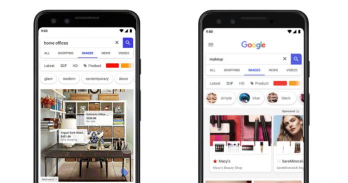 Google cho hiển thị quảng cáo mua sắm ngay trên hình ảnh từ kết quả tìm kiếm